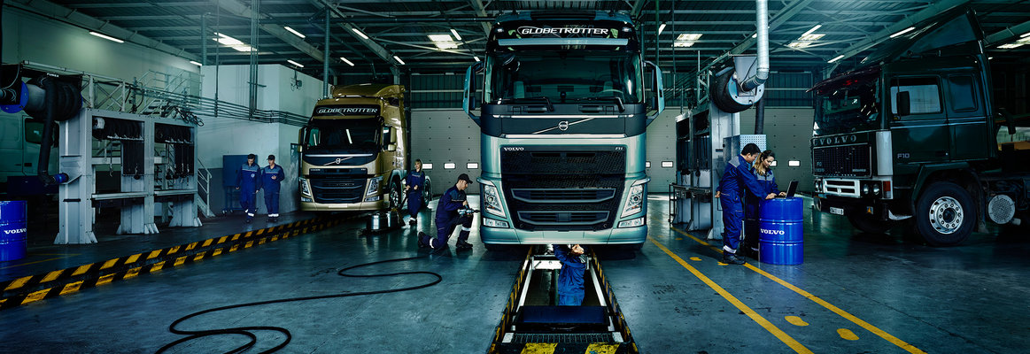 Техническое обслуживание грузовых автомобилей Volvo в «ДАФПИТЕР»