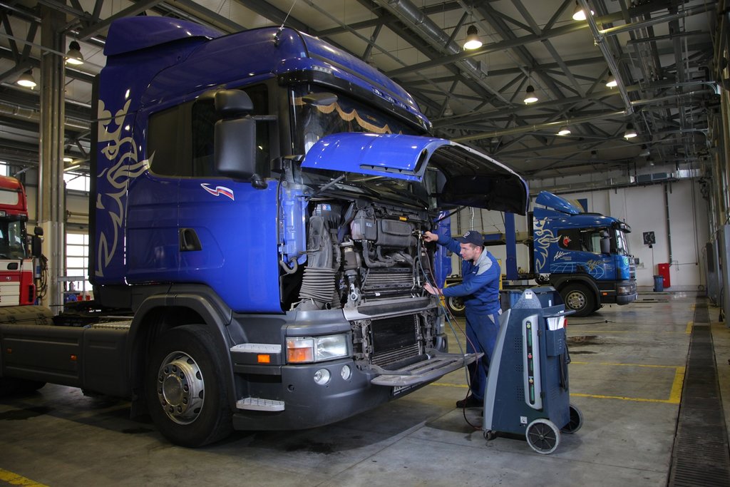 Техническое обслуживание Scania в грузовом автосервисе «ДАФПИТЕР»